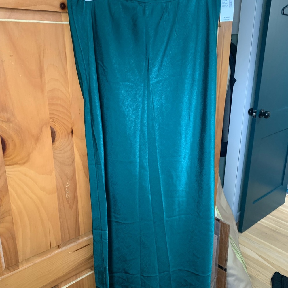 Maurices Teal Maxi Skirt